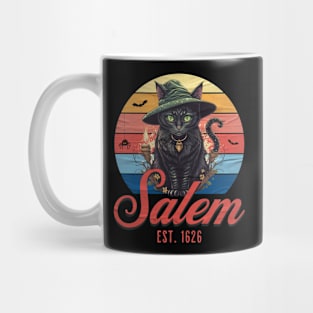 Salem Retro Wizard Cat Mug